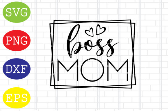 Boss Mom Square SVG: An Embroidery Design Review