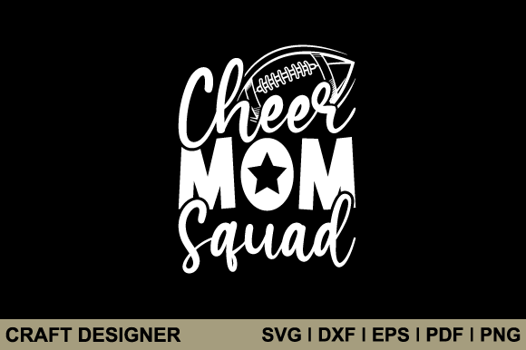 Cheer Mom Squad SVG: An Embroidery Design Review