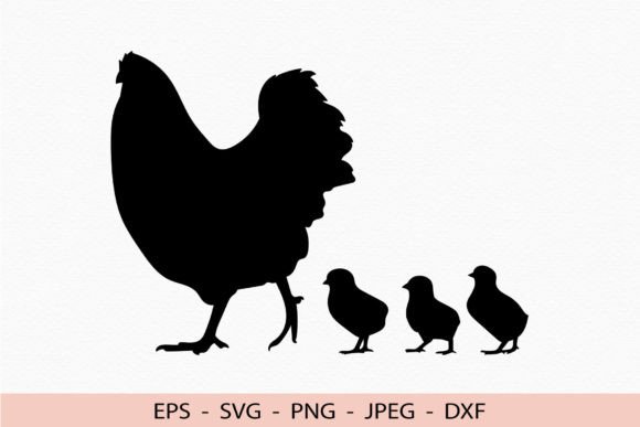 Chicken Mom Silhouette SVG: An Embroidery Review