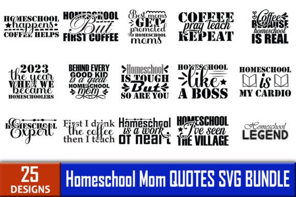Homeschool Mom Quotes SVG Bundle Review