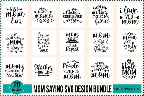 Mom Saying SVG Design Bundle: A Stitcher’s Review