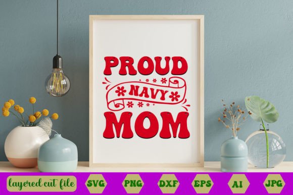 Proud Navy Mom RETRO SVG: A Designer’s Review