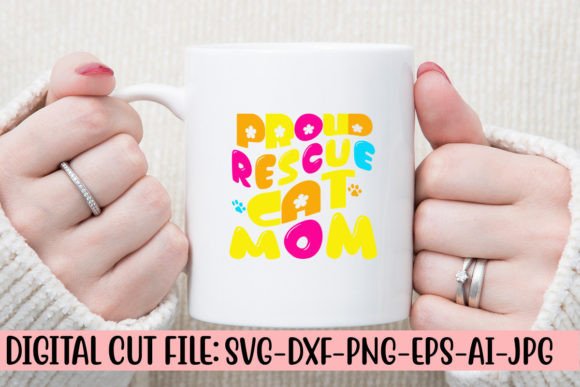 Proud Rescue Cat Mom Retro SVG: A Designer’s Review