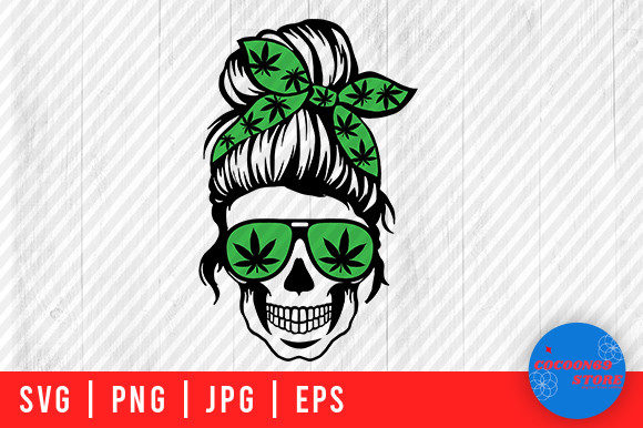 Weed Mom Skull SVG: An Embroidery Design Review