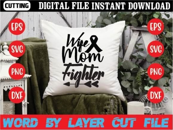 Wife Mom Fighter SVG: An Embroidery Review